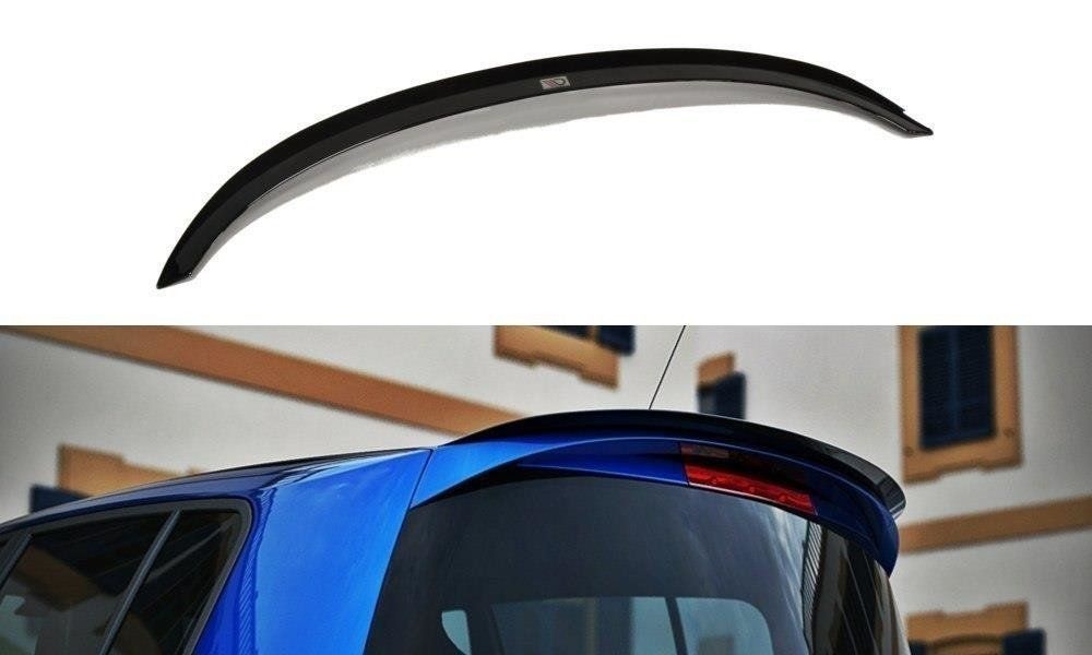 Image of Maxton Achter Spoiler Verlengstuk Glanzend Zwart ABS Plastic Renault Mégane