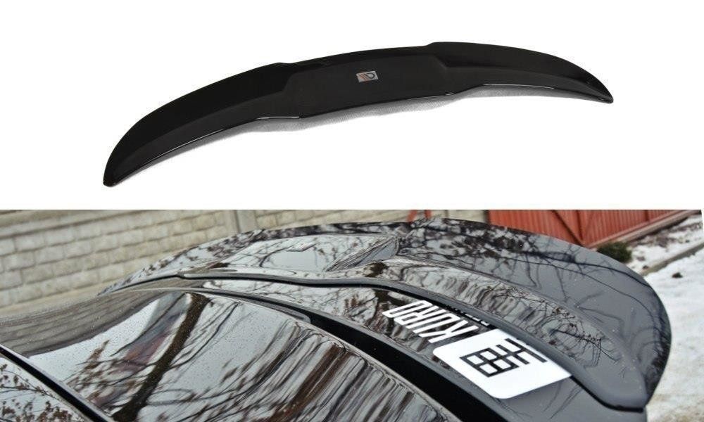 Image of Maxton Achter Spoiler Verlengstuk Glanzend Zwart ABS Plastic Seat Leon