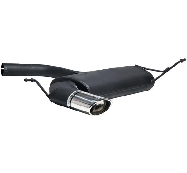 Image of Ulter Sport Uitlaat Demper Zwart Staal Volkswagen Touran