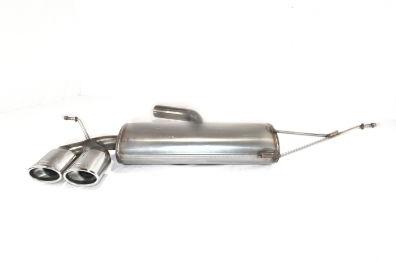 Image of Ulter Sport Uitlaat Demper Dual Tip Roestvrij Staal Volkswagen Golf