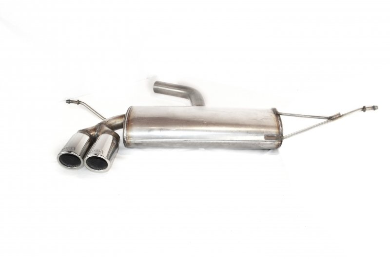 Image of Ulter Sport Uitlaat Demper Dual Tip Roestvrij Staal Volkswagen Golf
