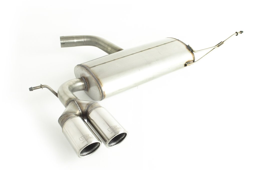 Image of Ulter Sport Uitlaat Demper Dual Tip Roestvrij Staal Volkswagen Scirocco