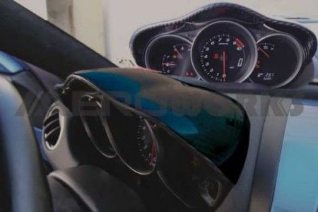 Image of AeroworkS Meterhouder 100mm Carbon Mazda RX-8