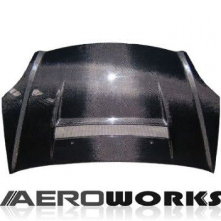 Image of AeroworkS Motorkap VS2 Style Carbon Honda Civic