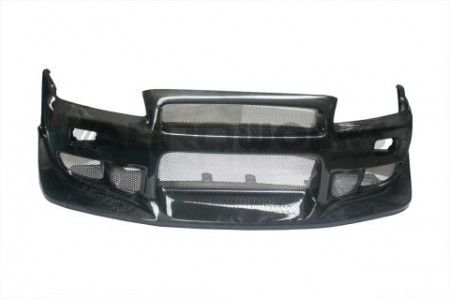 Image of AeroworkS Voor Bumper CW Style Carbon Nissan Skyline