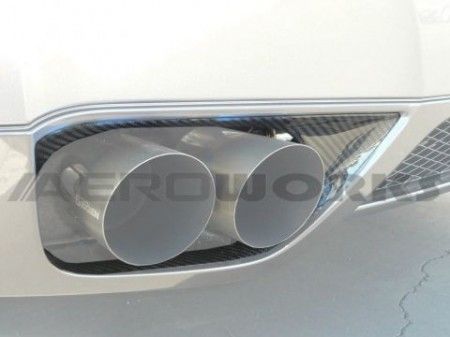 Image of AeroworkS Uitlaat Cover Carbon Nissan GT-R