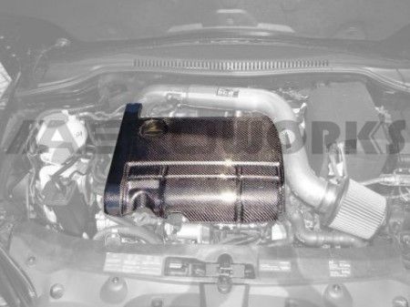 Image of AeroworkS Motor Cover Carbon Volkswagen Golf