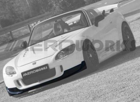 Image of AeroworkS Voor Bumper Lip RX Style Carbon Honda S2000