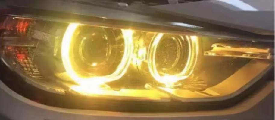 Image of SK-Import Voor Dagrijverlichting LED Geel BMW 3-serie Pre LCI
