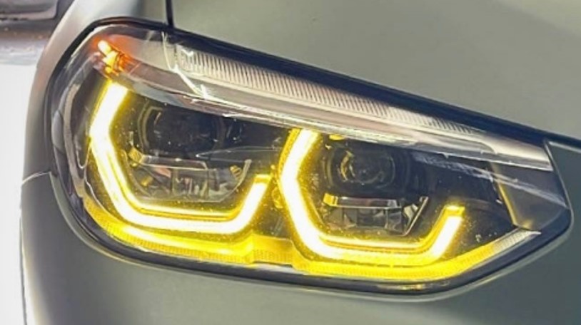 Image of SK-Import Voor Dagrijverlichting LED Geel BMW X3,X4 Pre LCI