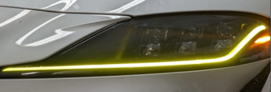 Image of SK-Import Voor Dagrijverlichting LED Geel Toyota Supra
