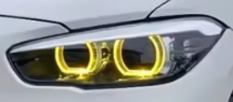 Image of SK-Import Voor Dagrijverlichting LED Geel BMW 1 Serie LCI