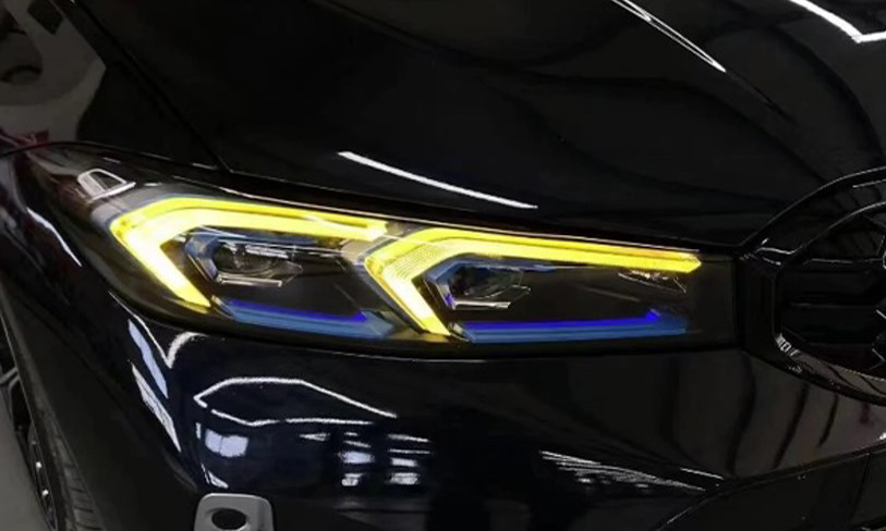 Image of SK-Import Voor Dagrijverlichting LED Geel BMW 3-serie LCI