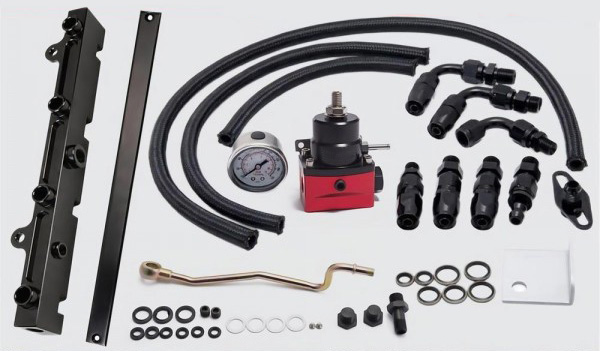 Image of SK-Import Brandstof Leiding Kit -6 AN Honda Civic,Integra,Accord