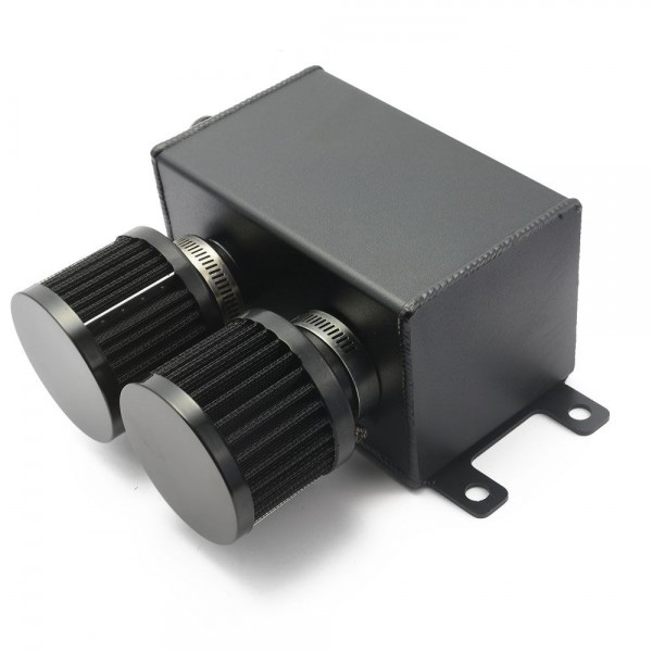 Image of SK-Import Olie Catch Can Zwart 1.2 Liter -10 AN Aluminium