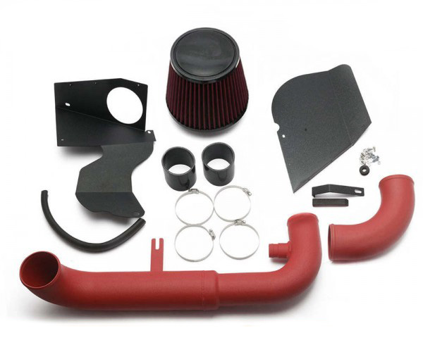 Image of SK-Import Cold Lucht Inlaat Rood Aluminium Volkswagen Golf