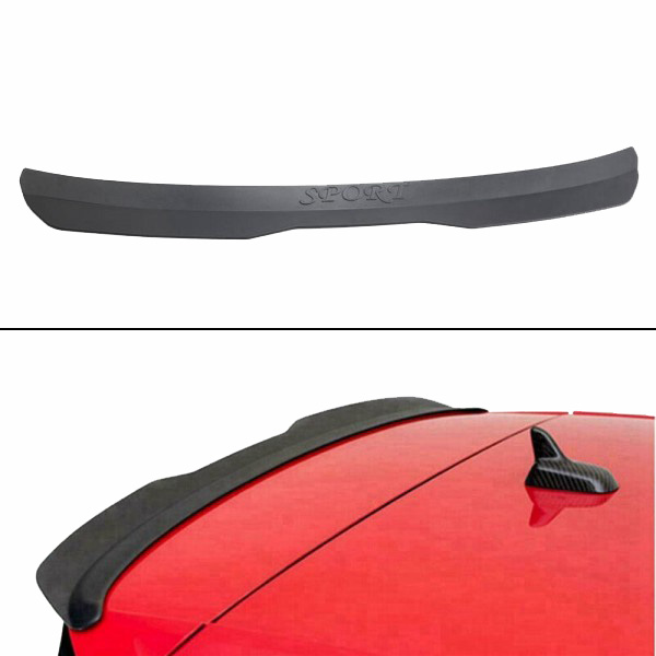 Image of SK-Import Achter Spoiler Verlengstuk Zwart ABS Plastic Volkswagen Golf