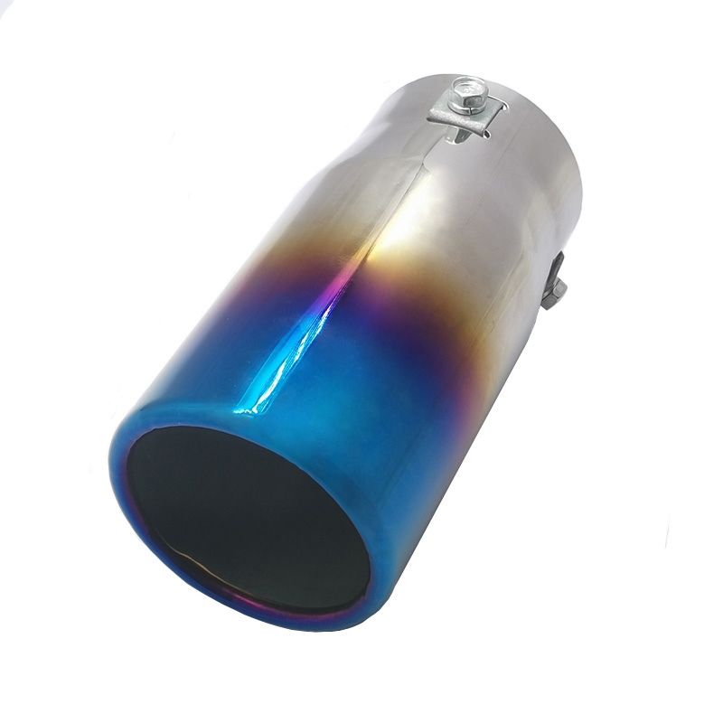 Image of SK-Import Uitlaat Sierstuk Titanium Style Roestvrij Staal