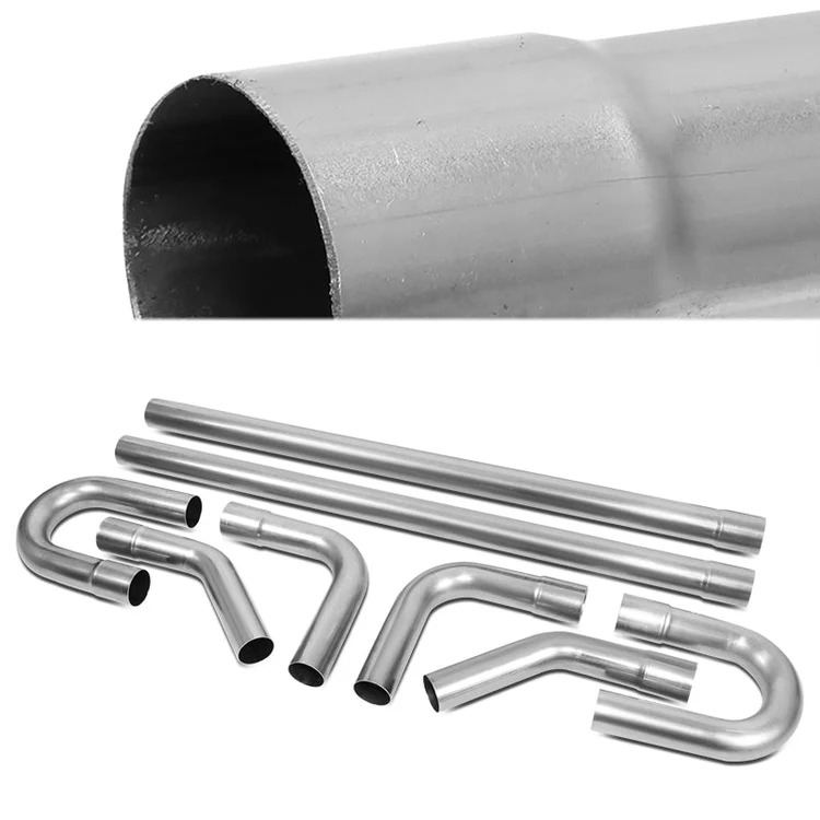 Image of J2 Engineering Universele Uitlaatbuis Set 63.5mm Staal