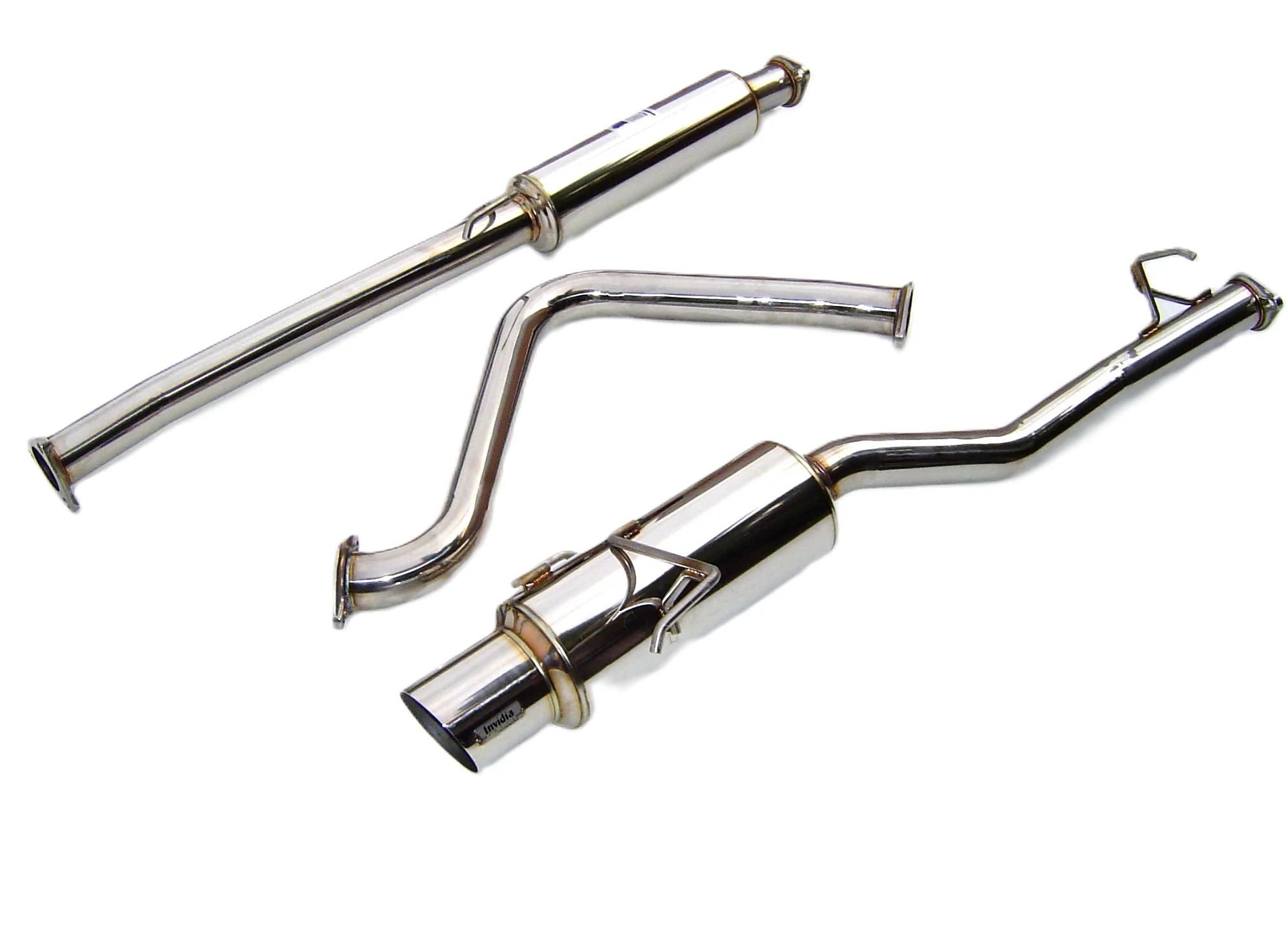 Invidia Cat-back Uitlaatsysteem N1 RVS Tip 60mm Roestvrij Staal Honda Prelude