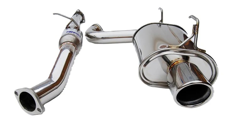 Image of Invidia Cat-back Uitlaatsysteem Q300 RVS Tip 70mm Roestvrij Staal Honda S2000