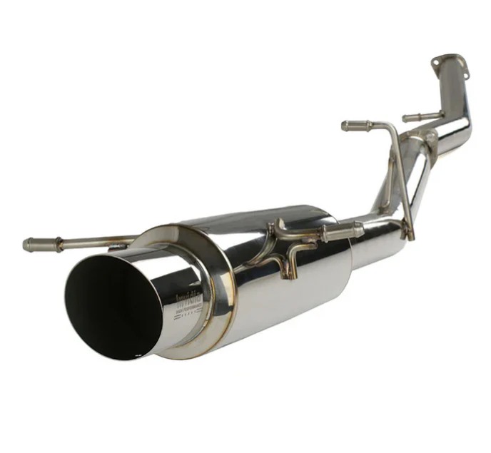 Image of Invidia Cat-back Uitlaatsysteem Racing RVS Tip 76mm Roestvrij Staal Subaru Impreza