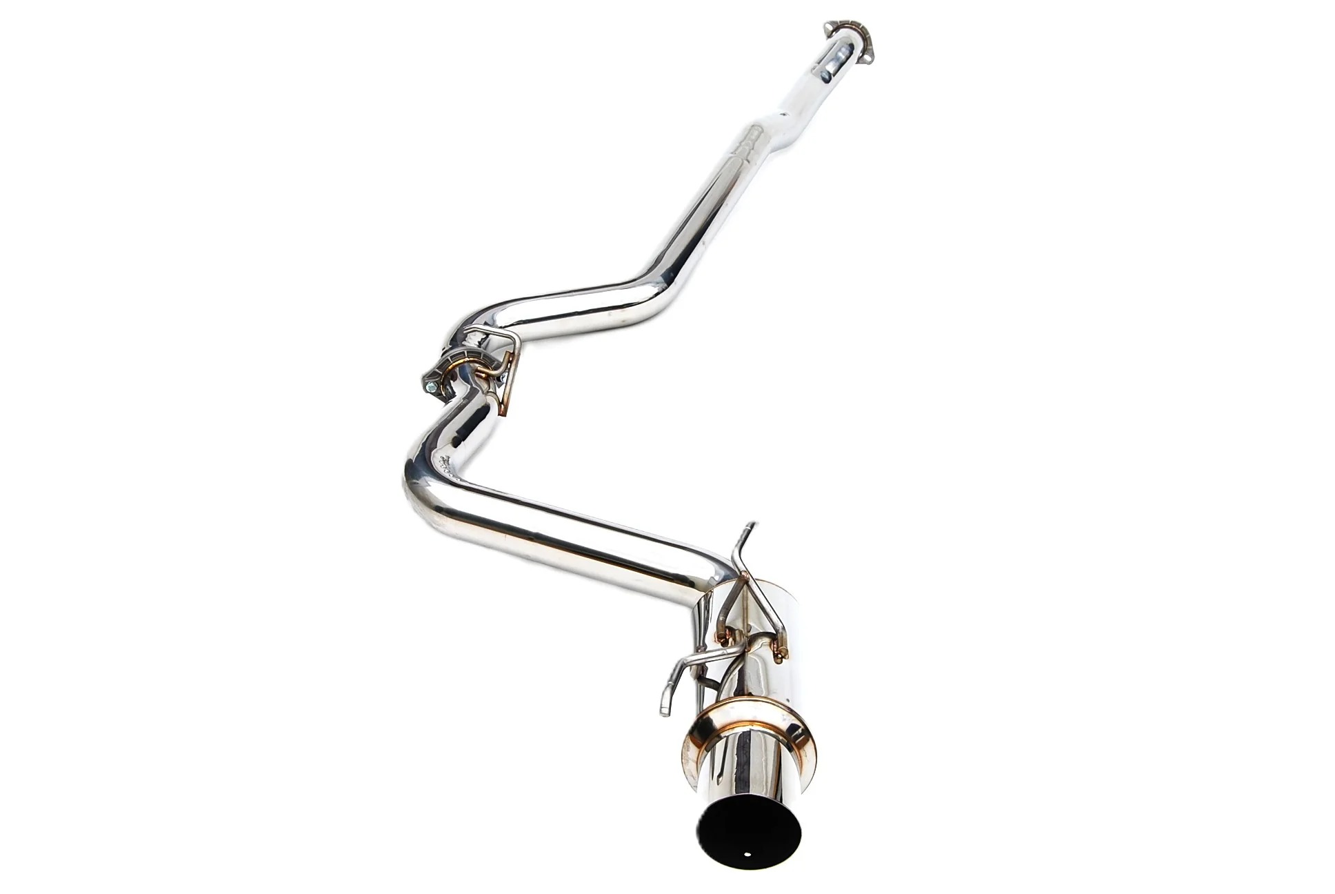 Image of Invidia Cat-back Uitlaatsysteem Racing RVS Tip 76mm Roestvrij Staal Subaru Impreza