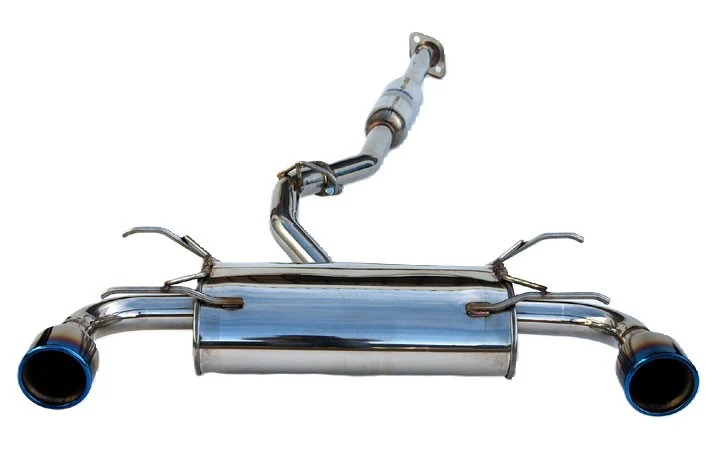 Image of Invidia Cat-back Uitlaatsysteem Q300 Titanium Dubbelwandig Uitlaat Tip Cover 60mm Roestvrij Staal Subaru,Toyota
