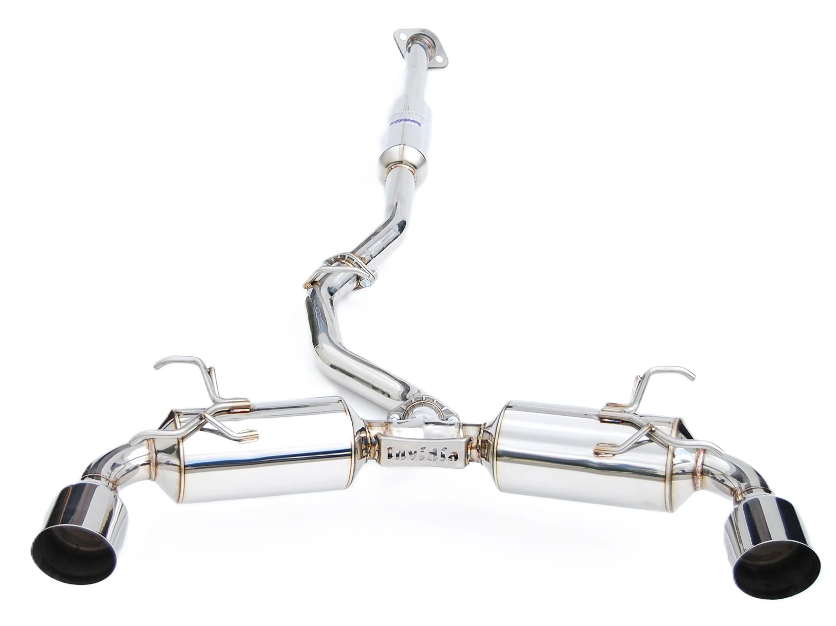 Image of Invidia Cat-back Uitlaatsysteem N2 RVS Enkelwandig Uitlaat Tip 60mm Roestvrij Staal Subaru,Toyota