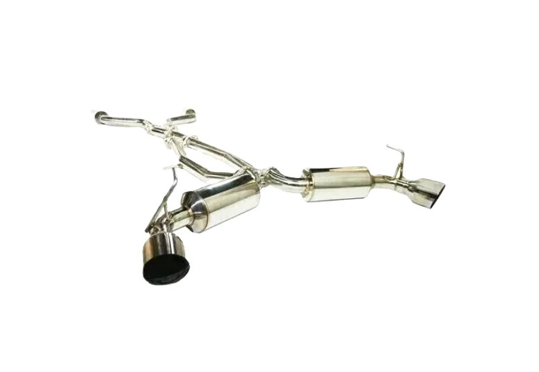 Image of Invidia Cat-back Uitlaatsysteem N1 GT RVS Tip 60mm Roestvrij Staal Nissan 370Z