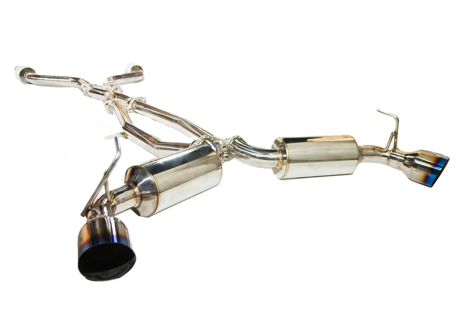 Image of Invidia Cat-back Uitlaatsysteem N1 GT Titanium Tip 60mm Roestvrij Staal Nissan 370Z