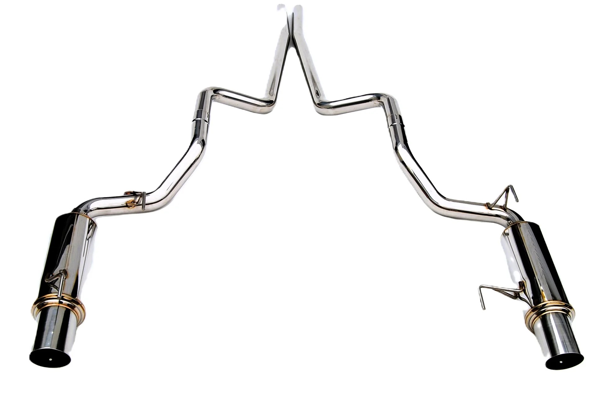 Image of Invidia Cat-back Uitlaatsysteem N1 63mm Roestvrij Staal Ford Mustang
