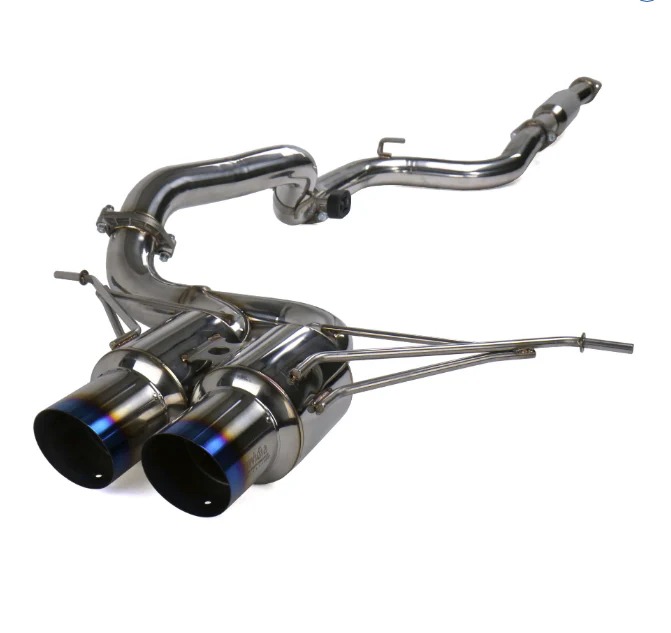 Invidia Cat-back Uitlaatsysteem N1 Titanium Tip 76mm Roestvrij Staal Ford Focus
