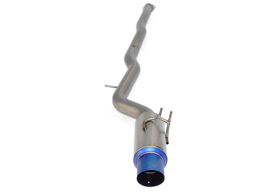 Image of Invidia Cat-back Uitlaatsysteem Racing Titanium Tip 80mm Titanium Mitsubishi Lancer Evolution