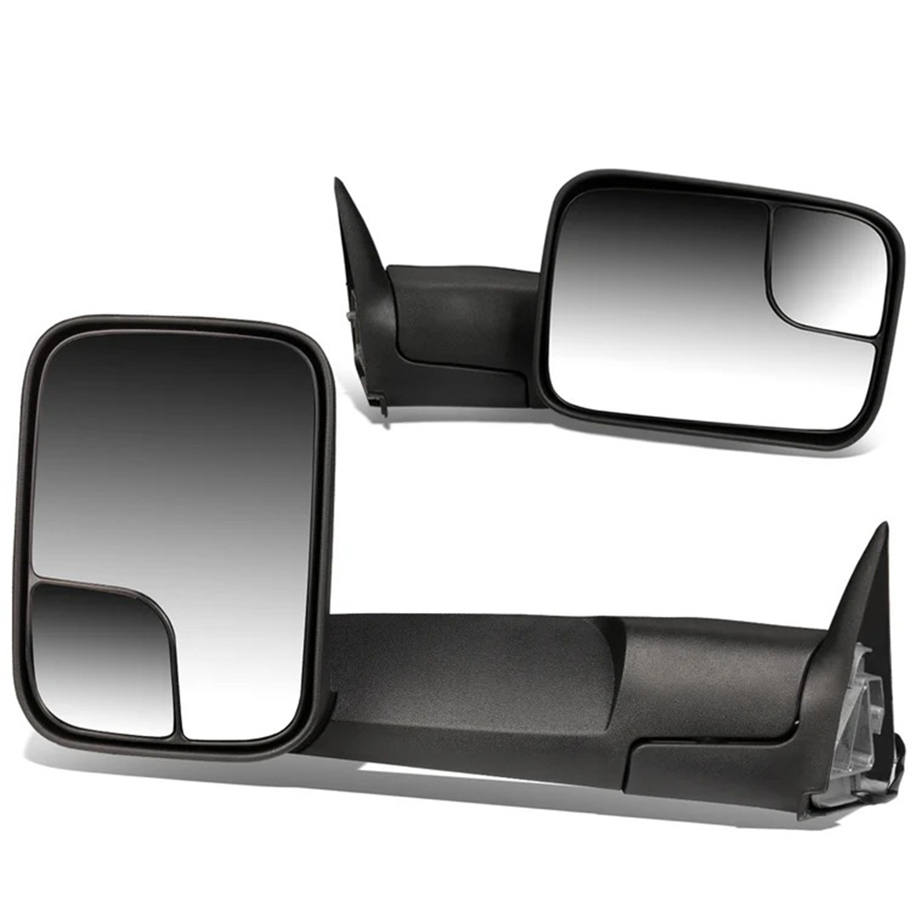 Image of SK-Import Trekspiegels Manual Zwart Dodge Ram
