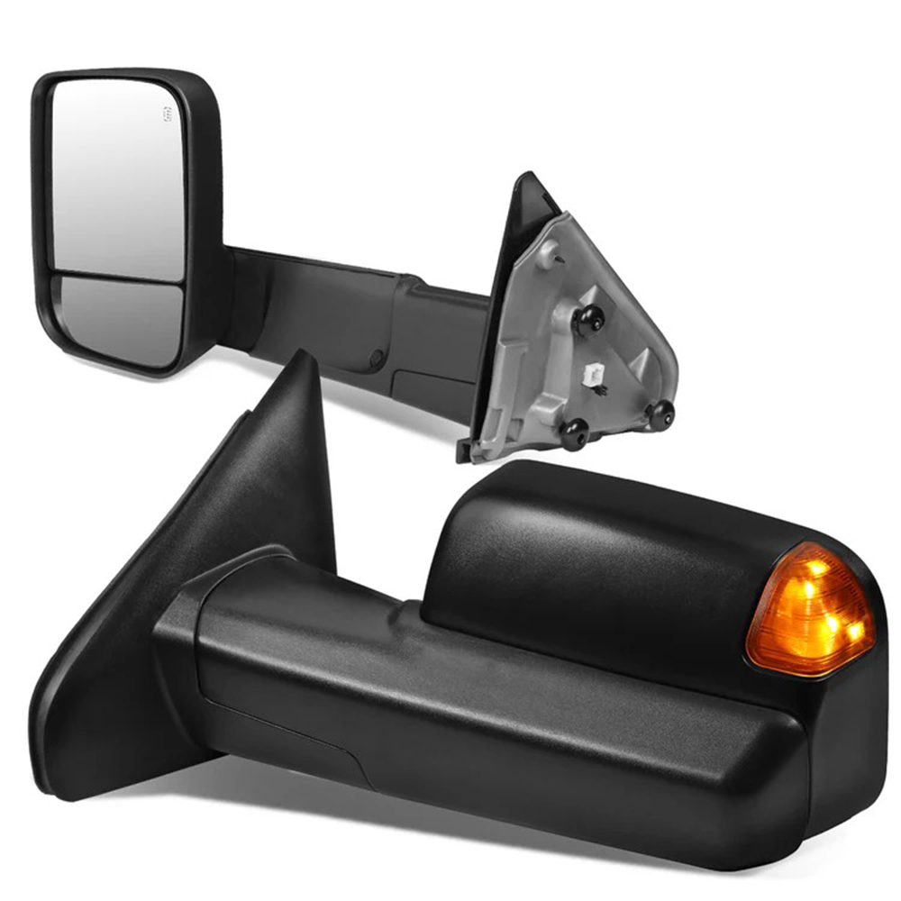 Image of SK-Import Trekspiegels Elektrisch verwarmd Zwart Dodge Ram