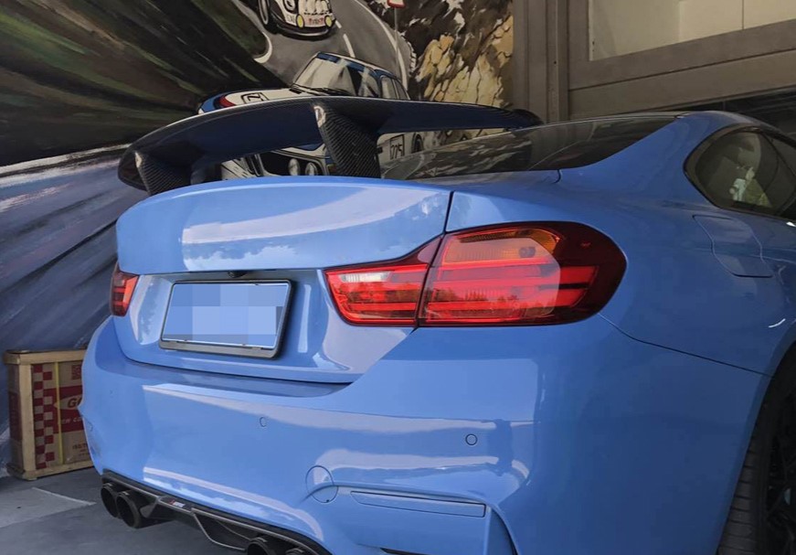 Image of CarbonWorks Achter Spoiler GT Style Carbon BMW 3-serie,4-serie