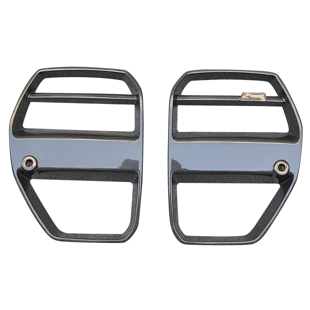 Image of CarbonWorks Grill V-Style Dry Carbon BMW 3-serie,4-serie