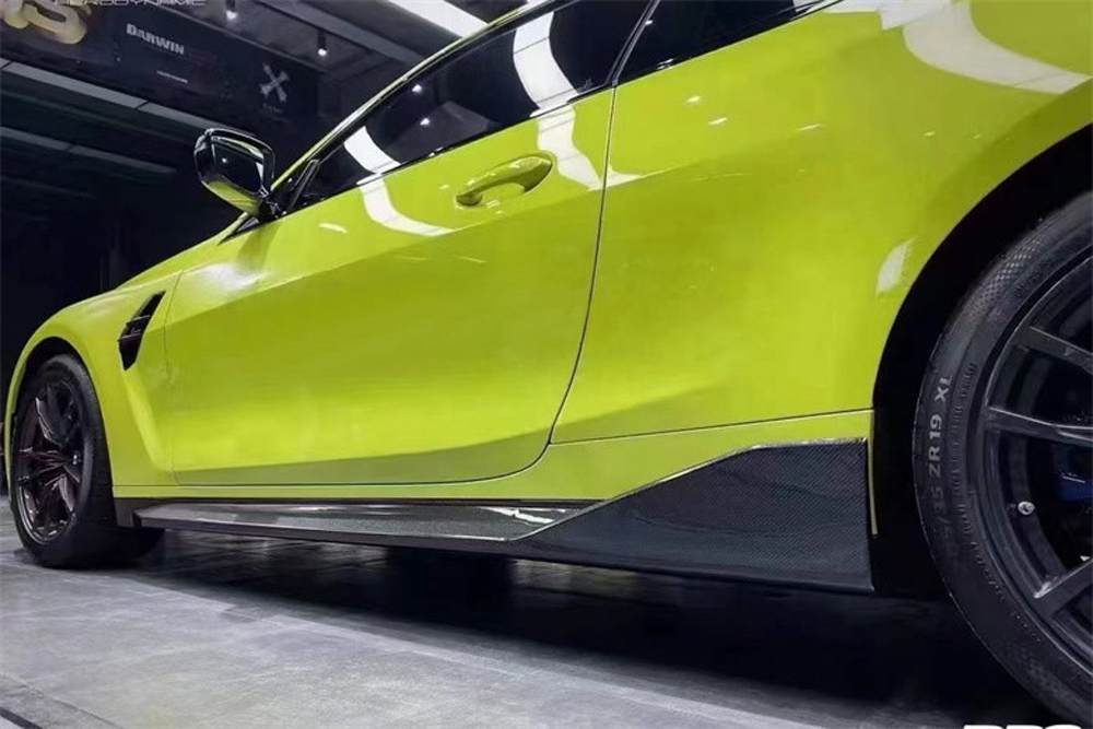 Image of CarbonWorks Side Skirts Dry Carbon BMW 3-serie,4-serie