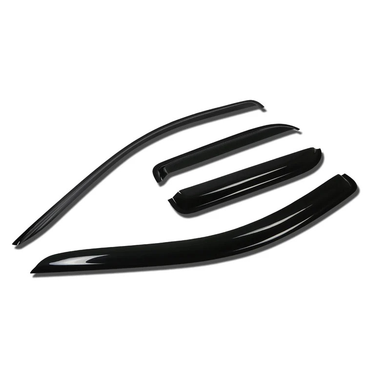 Image of SK-Import Voor en Achter Zijwindscherm Plak Smoke Acryl Dodge Ram