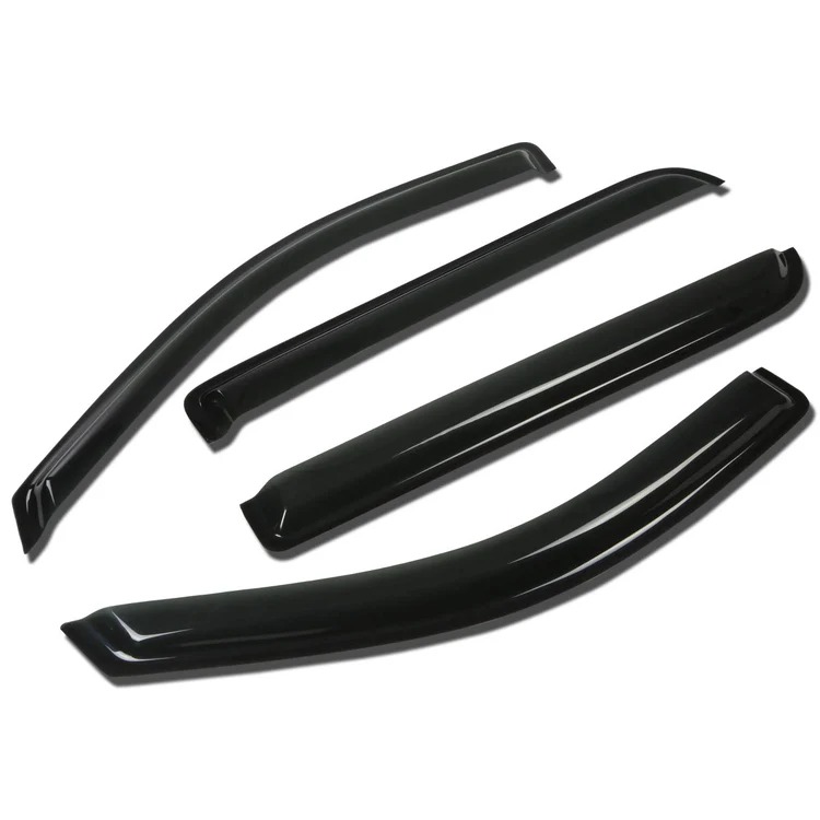 Image of SK-Import Voor en Achter Zijwindscherm Plak Smoke Acryl Ford F150