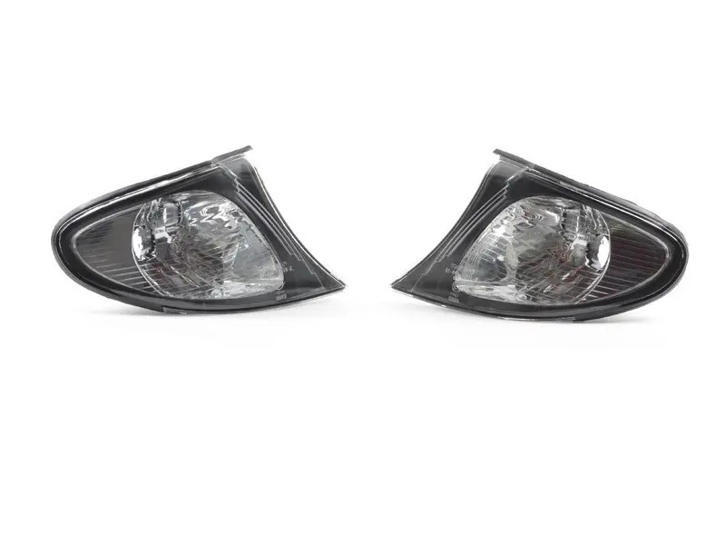 Image of DEPO Corners Black Housing Heldere Lens BMW 3-serie