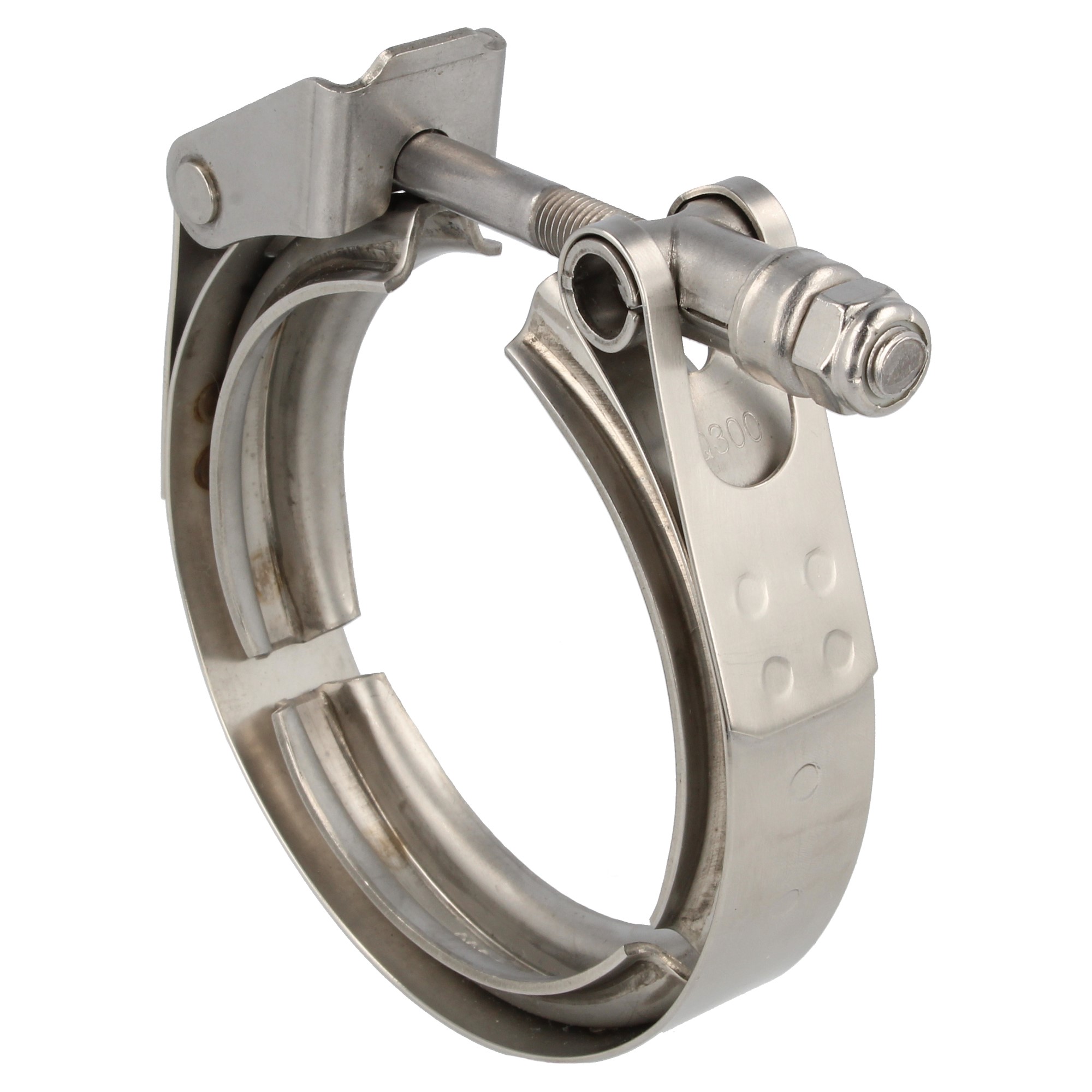 Image of QSP Klem Snelsluiting V Band Roestvrij Staal