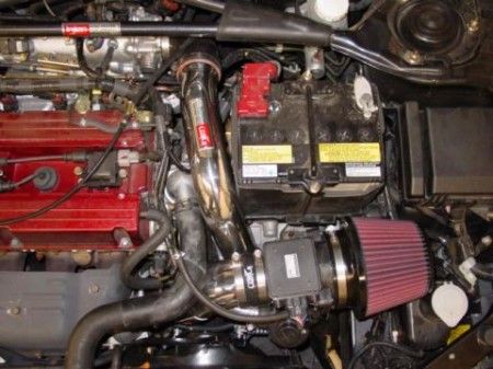 Image of Injen Short Lucht Inlaat Machined Aluminium Mitsubishi Lancer Evolution