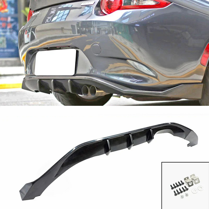 Image of PU Design Achter Diffuser Zwart Polyurethane Mazda MX-5
