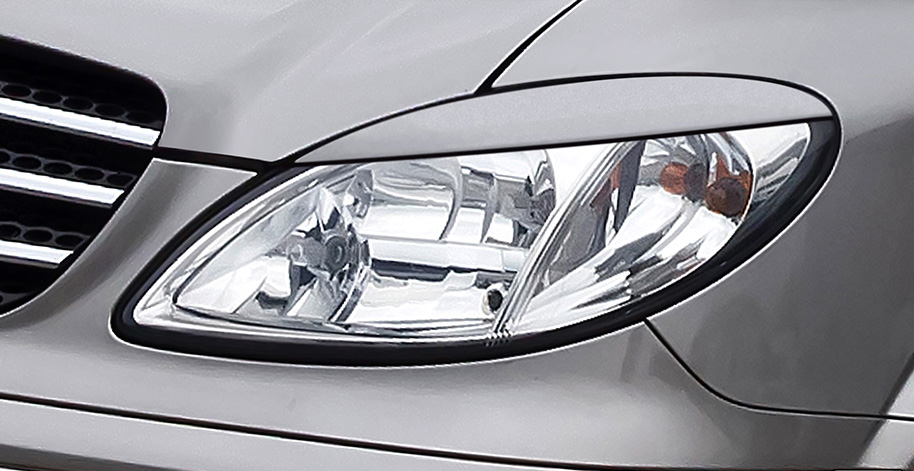 Image of ABS Dynamics Voor Booskijkers Zwart ABS Plastic Mercedes Vito