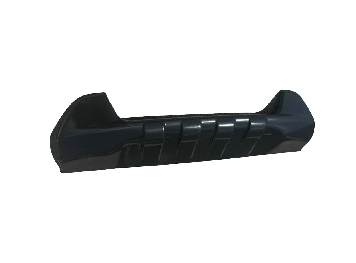 Image of ABS Dynamics Voor Bumper Lip Zwart ABS Plastic Ford Transit