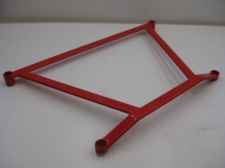 Image of SK-Import Achter H-Brace Rood Staal Honda Civic
