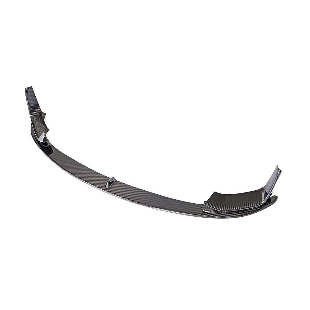 Image of CarbonWorks Voor Bumper Lip M Style Carbon BMW 3-serie,4-serie