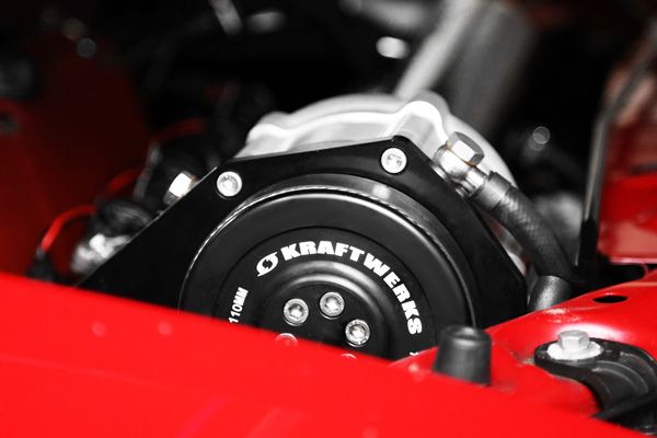 Image of Kraftwerks Poelie Tooth Drive Crank 110mm